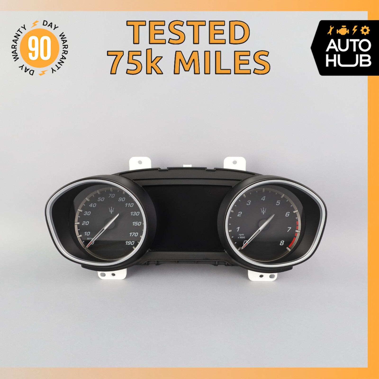 17-20 Maserati Levante M161 3.0L V6 Instrument Cluster Speedometer OEM 75k