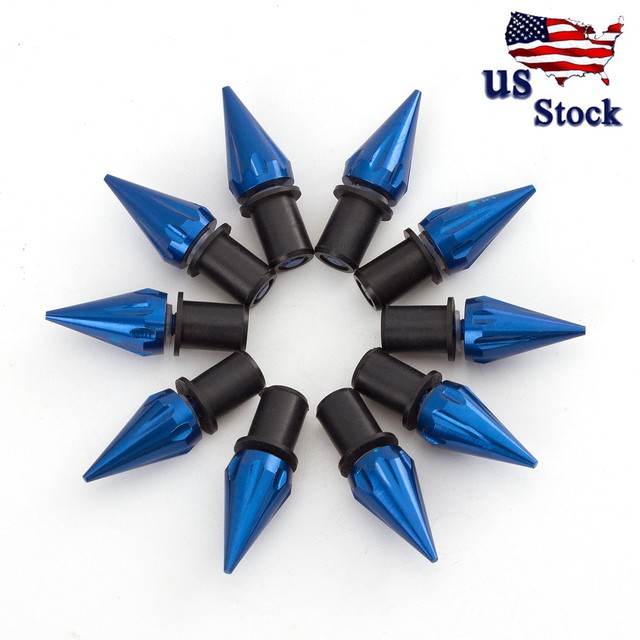 US Windscreen Windshield Motorcycle Spike Bolts 5MM 10Pcs Wind Screen