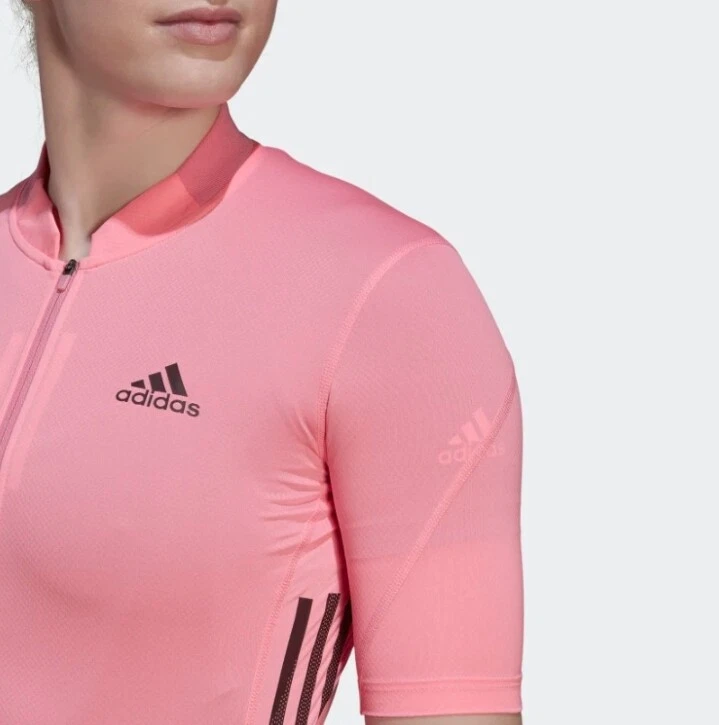 Adidas Women’s The Jersey Cycling Jersey Pink - Image 4 of 4