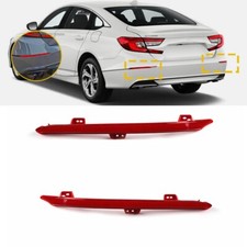 For Honda Accord 2018-2022 Rear Bumper Reflector Light Tail Lamp Case Left&Right