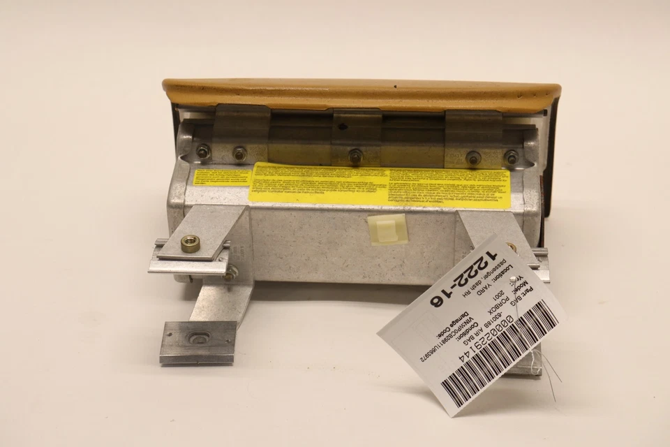 1997-2004 PORSCHE BOXSTER DASHBOARD RIGHT PASSENGER AIR BAG SRS SAFETY OEM - Image 3 of 4