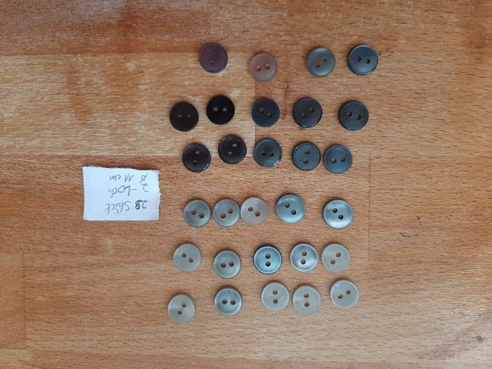 2-Loch Knöpfe für Hemden und Blusen - Bild 3 von 4