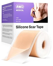 Medical Grade Silicone Tape - Acne Scar Treatment - C Section - Keloid - By AWD