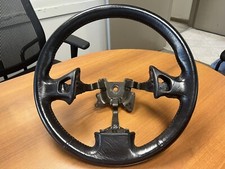 Jdm Oem 90-05 Honda Acura Nsx Steering Wheel Na1 Na2 Black Leather