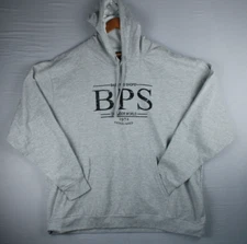 Bass Pro Shops Men’s 2XL Gray Hoodie Pullover Print BPS 2015 Brand New With Tags