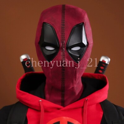 Deadpool 3 Kidpool Adult Cosplay Costume Jumpsuit Mask Hoodie