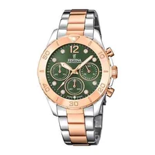 Festina F20605/2 Women's Boyfriend Green Dial Watch