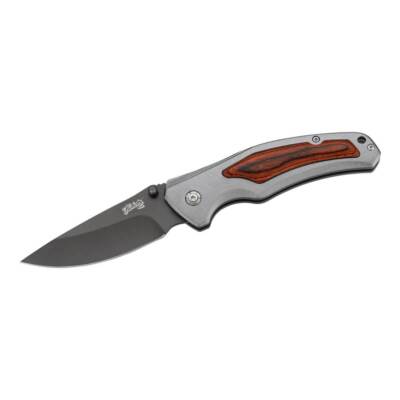 Herbertz Einhandmesser Holzoptik Jagdmesser