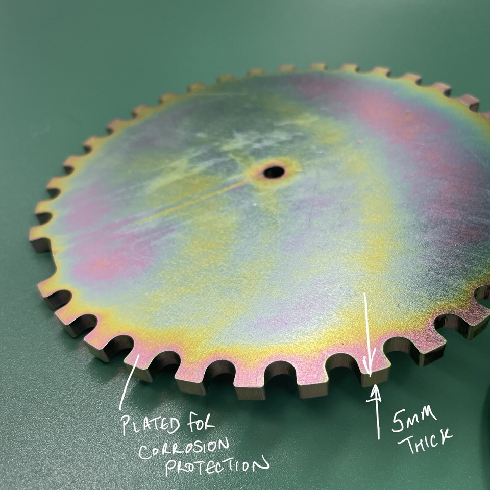 145mm Trigger Wheel & Sensor Kit 361 Maxxecu Megasquirt Syvecs SEN8D