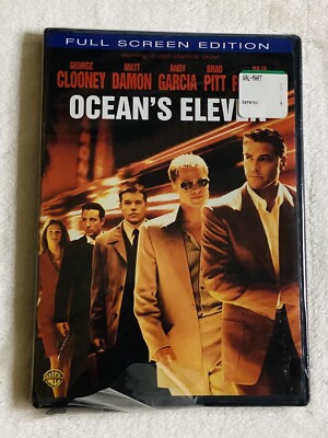 Ocean's Eleven (DVD, 2001) New Sealed