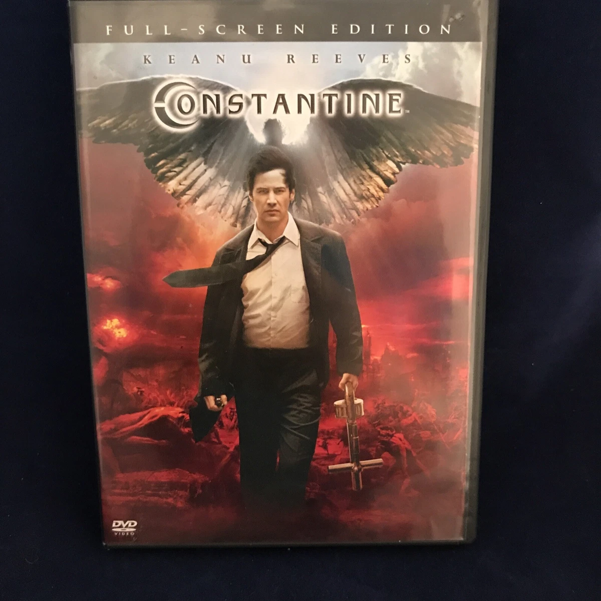 Constantine DVD Full Screen Edition Keanu Reeves has an Angel