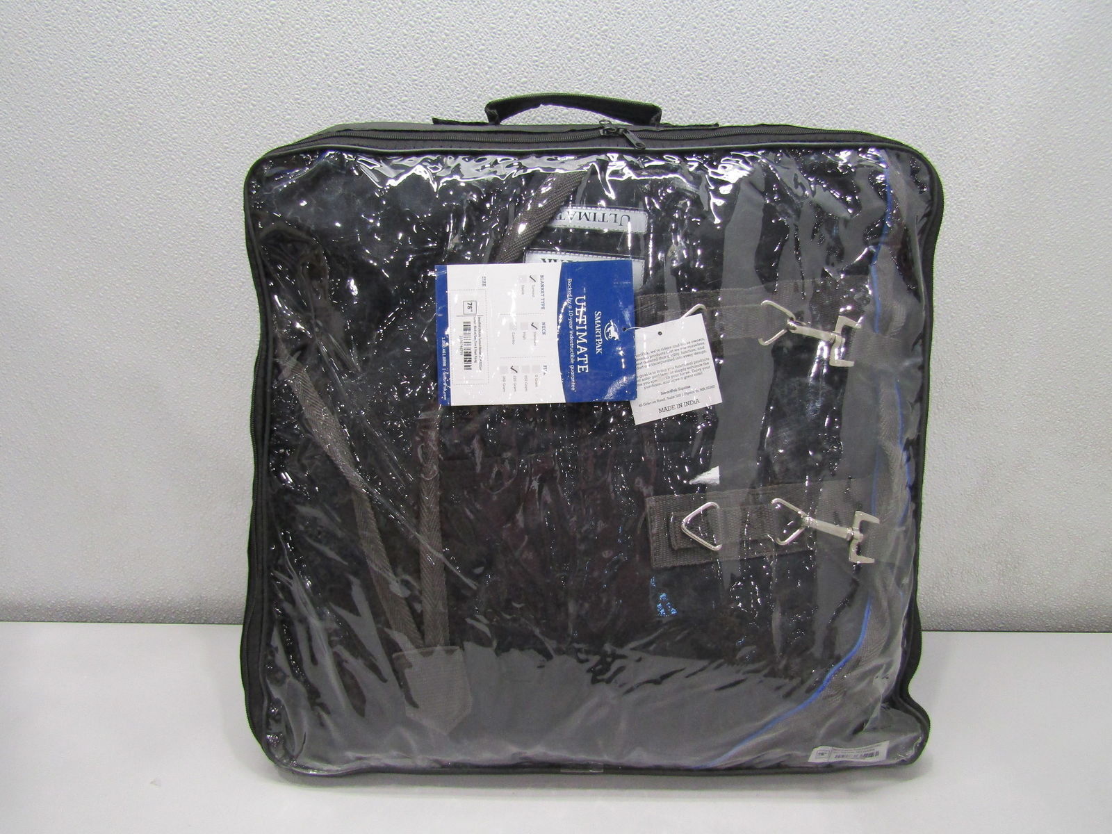 SmartPak Ultimate Turnout Blanket Medium 220g Standard Neck Black eBay