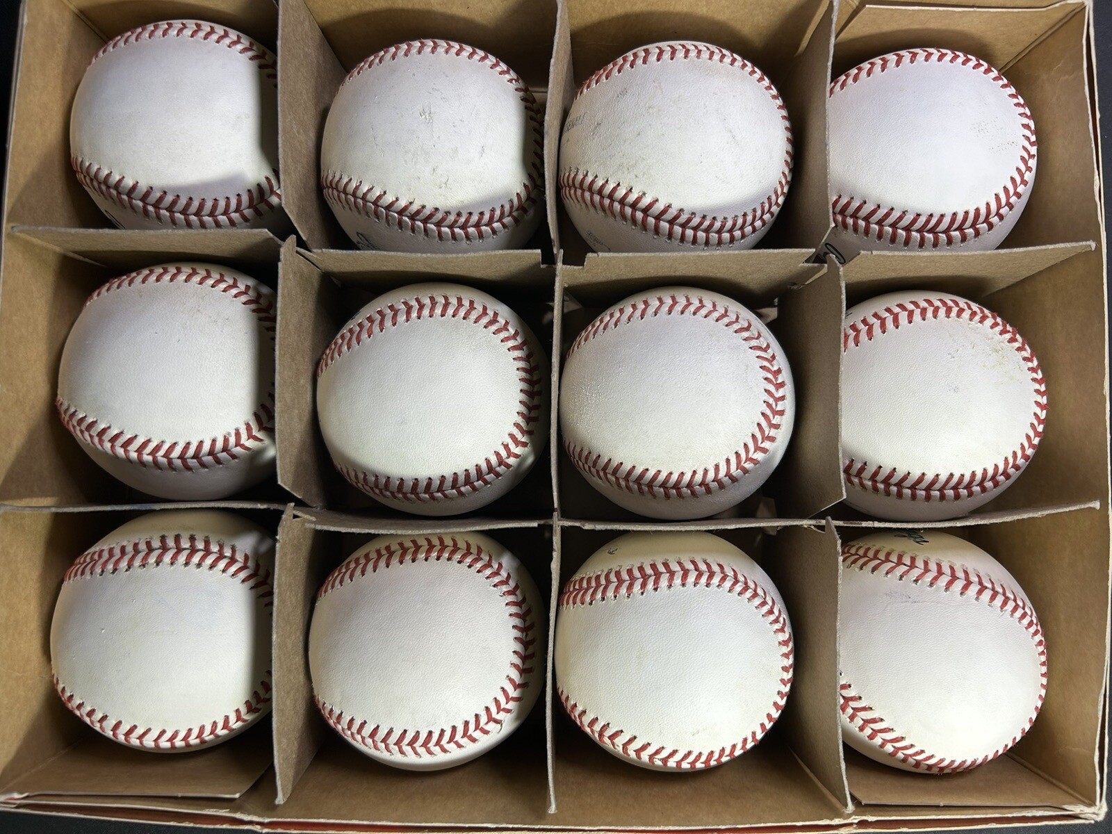 One Dozen Game Used Official MajorLeague Baseball’s Manfred. eBay