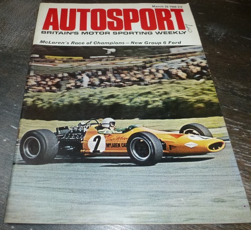 Autosport 22.03.1968 3 Liter Ford Prototype, NSU Ro 80, int + engl. Motorsport