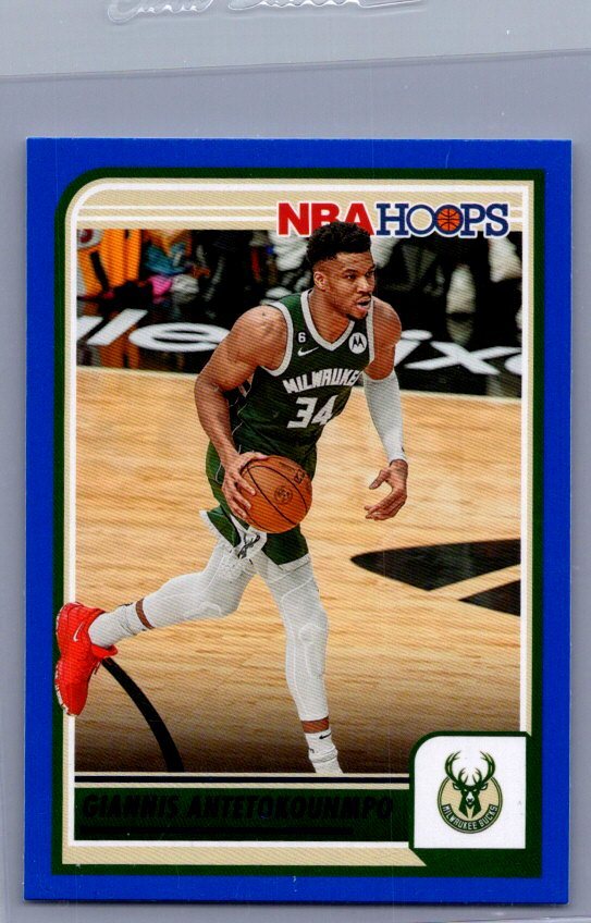 2023-24 Hoops #147 Giannis Antetokounmpo Blue | eBay