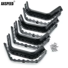 Black Fender Flares Trim for 1/10 Truck AXIAL SCX10 AX10 D90 RC Car Crawler Car