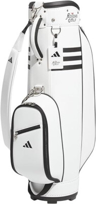 adidas Golf Ladies Caddy Bag CLASSIC 8.5 x 47 inch 2.9kg White