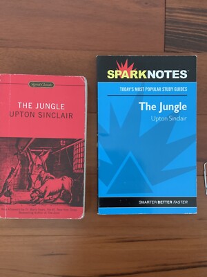 Upton Sinclair The Jungle 2001 Paperback Signet Classic With Spark Notes