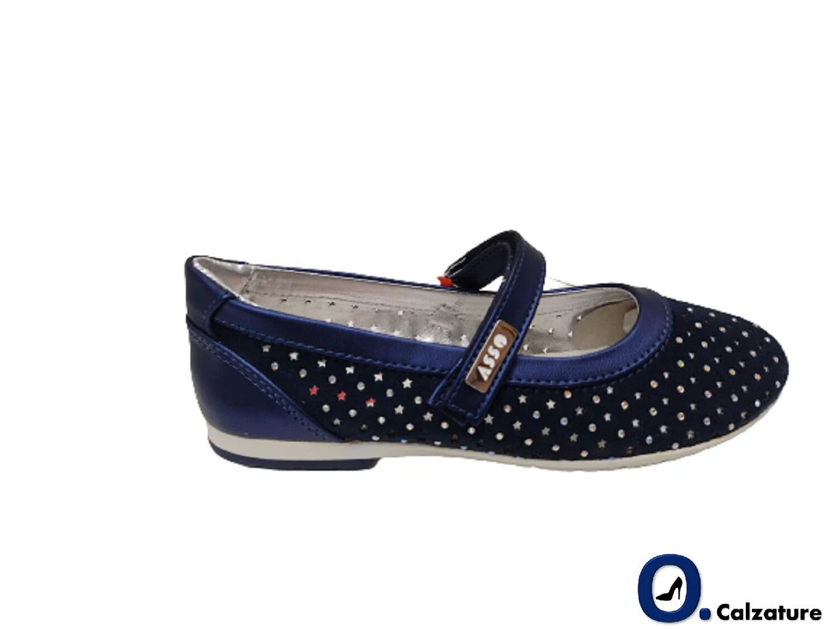 Ballerine store blu bimba