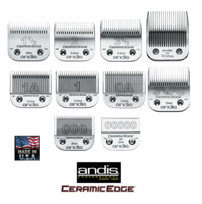 Andis Ceramic Edge DETACHABLE BLADE*Fit BG,BGC,BGC2,BGR,MBG,BGRV,DBLC CLIPPERS