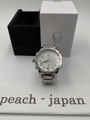 【みゆき】NIXON 51-30 HIGH POLISH / WHITE 51-30 Chrono Watch | High Polish / White | White Chronograph