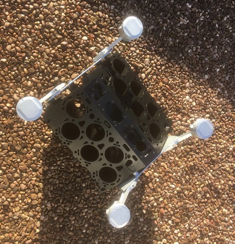 Bentley W12 Engine Block Table - Unique... The Ultimate Mancave Table! - Picture 2 of 5