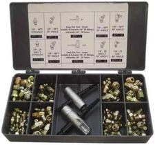 PRO-LUBE 101 Piece Inch-Measurement Grease Fitting Set