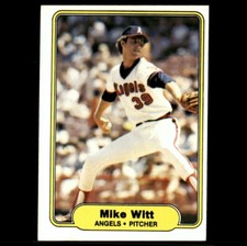 1982 Fleer - Mike Witt #473 (RC) Los Angeles Angels ⚾ Baseball Card 