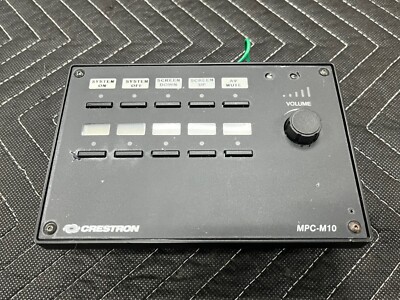Crestron MPC-M10-B-T Media Presentation Controller, Black, w/ wall mount bracket