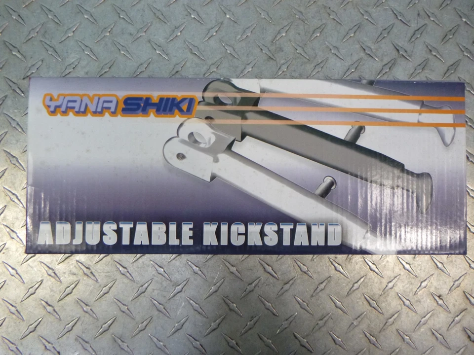 Soporte lateral ajustable 11 - 17 Suzuki GSXR 600 750 cromo CNC Billet NUEVO EE. UU. Foto 2 de 3