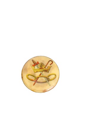 Odd Fellow Pin Vintage Crown And Sword Ioof 