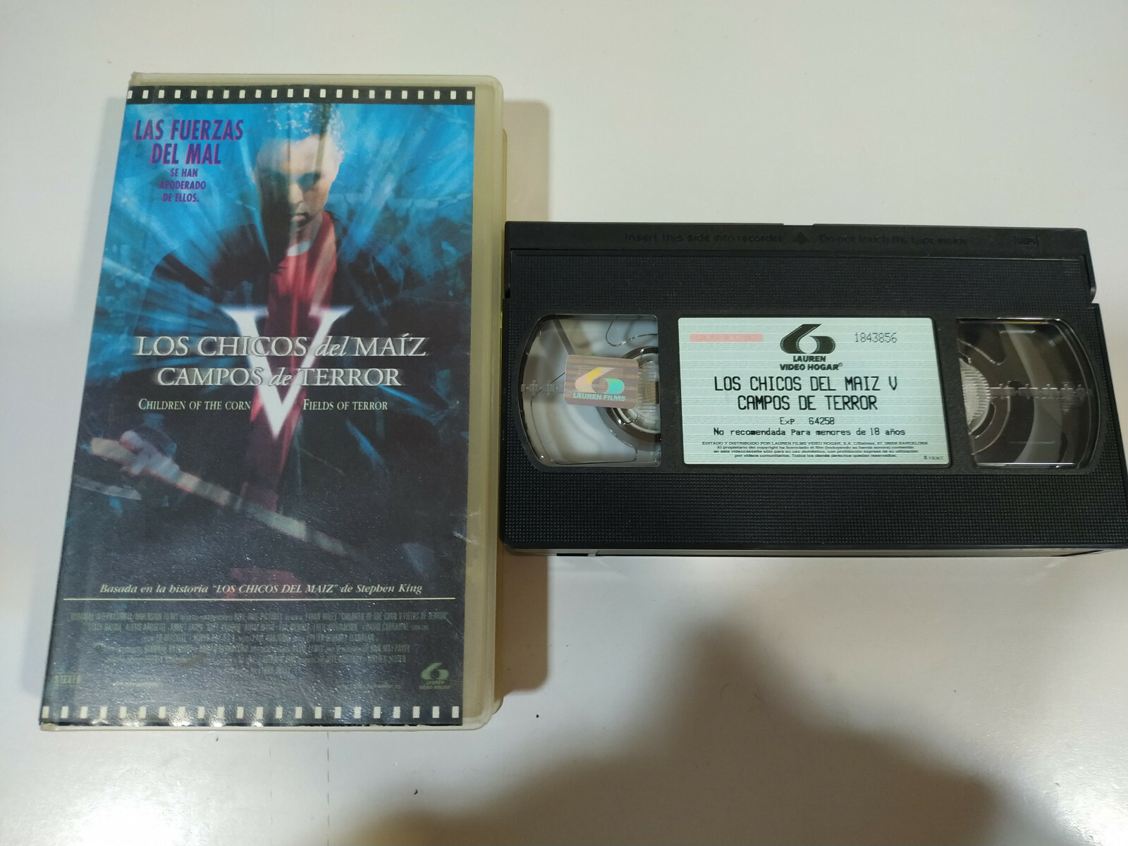 The Kids Of Maiz V Fields Of Terror Ethan Wiley - VHS Tape Spanish 3T