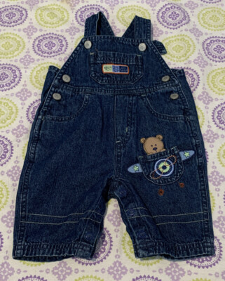 Vintage Carter s Overall s Little guy on the go 3 months