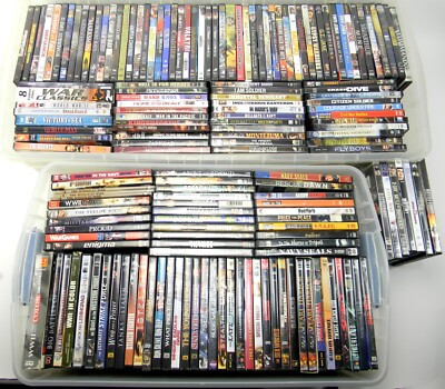 War & Action DVD Movie Lot Huge Selection $0.50 Combined Shipping