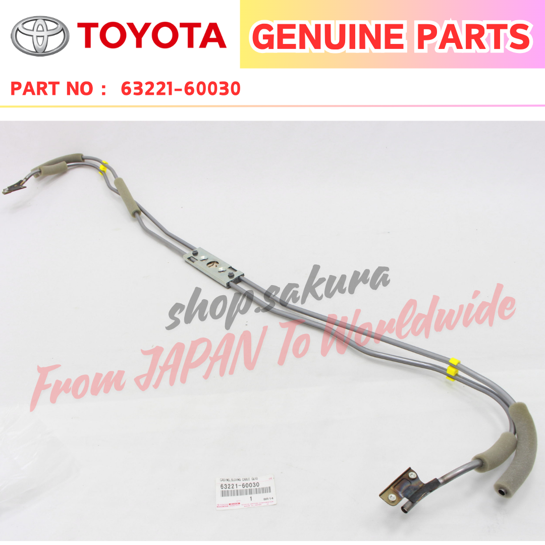 棒 TOYOTA Genuine OEM Land Cruiser Slide Sunroof Cable Guide Casing