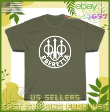 New Tee Shirt Beretta USA Firearms Logo Men's T-Shirt American Style T-Shirt