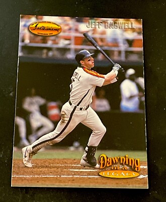 1993 Ted Williams Card Company Dawning of a Legacy Jeff Bagwell Astros HOF #156