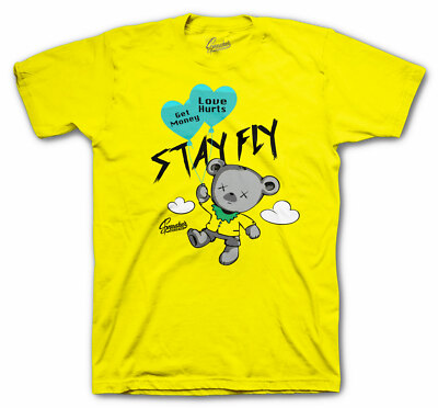 Shirt To Match Dunk SB Grateful Dunk Dead Shoes  - Money Over Love Yellow Shirt