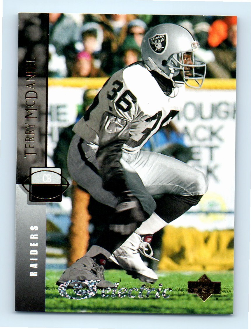 1994 Upper Deck Electric Silver Terry McDaniel Los Angeles Raiders #179