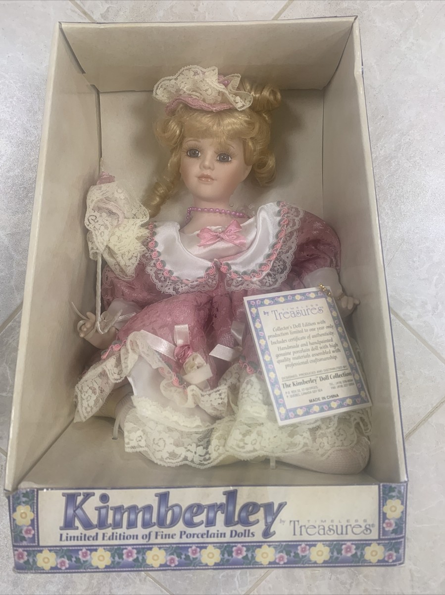 2002 Kimberly By Timeless Treasures Porcelain Doll Limited Edition