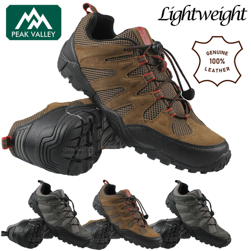 MENS LEATHER HIKING RAMBLING OUTDOOR 