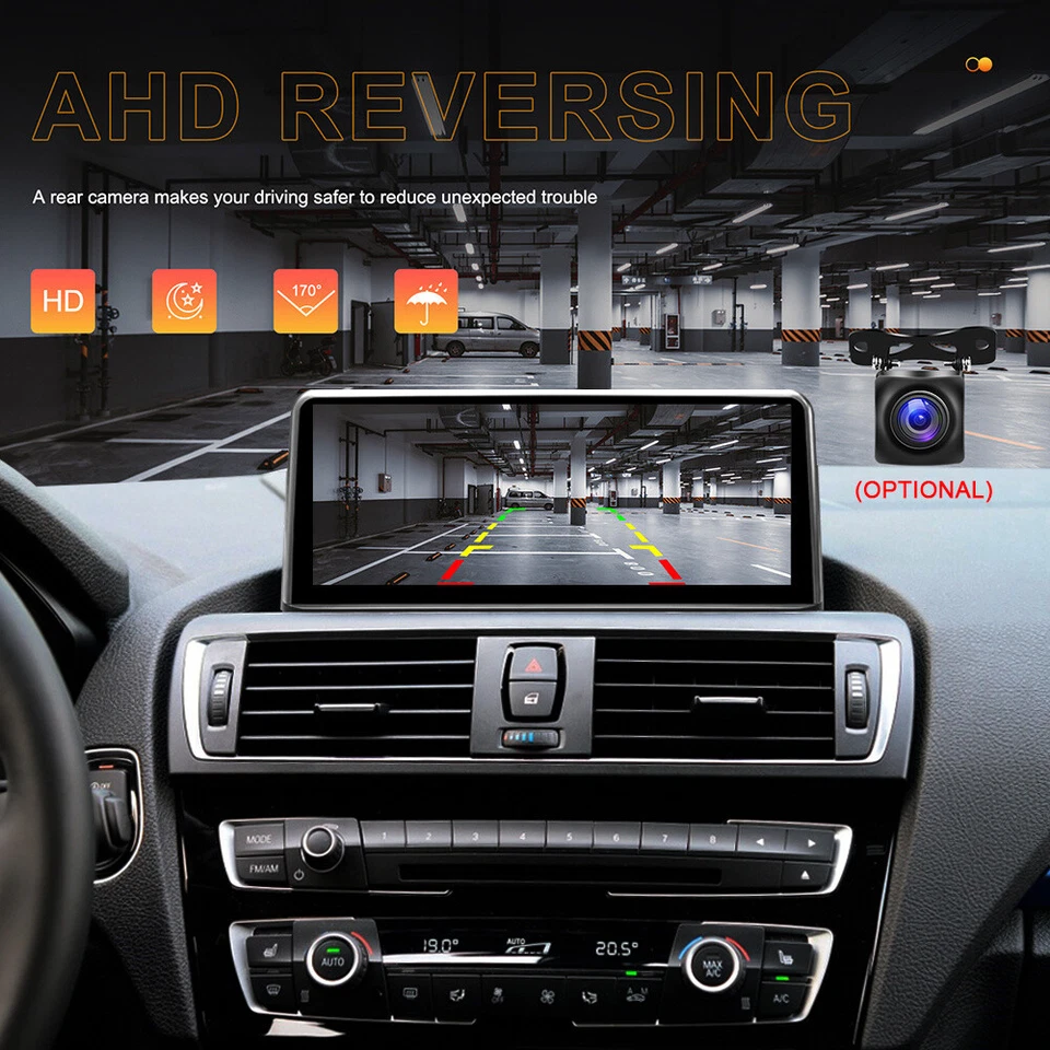 10.25" IPS DAB+Android 14 Autoradio GPS CarPlay Navi BMW 1er F20 F21 2er F23 NBT - Bild 3 von 4