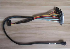 MINI SFF-8643 to 4 Port SFF-8482 SAS 12G Breakout Cable for RAID HBA 63cm