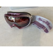 Bolle Ski Goggles Snowboard Metallic Purple Lavender Rose Lens Adjustable Strap