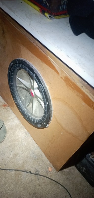Kicker CVR 12in Enclosed Non-Powered Car Subwoofer Speaker Box Enclosure