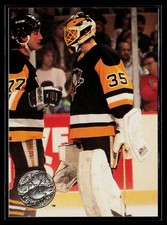 Tom Barrasso 1991-92 Pro Set Platinum #96 Pittsburgh Penguins