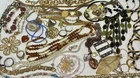 Estate Vintage/Now  Lot Mixed Costume Jewelry Necklace Rings, Bracelets