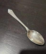 Vintage J.S.Co Sterling Silver Demitasse Spoon Knight Mark 13g