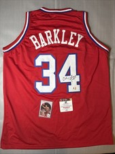 Signed Charles Barkley Jersey COA#GV977547
