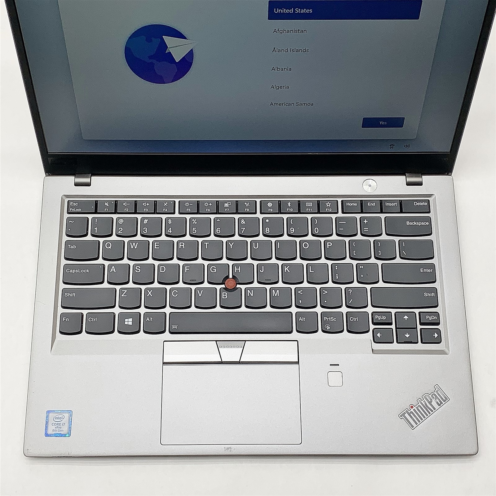 Lenovo ThinkPad, 14-Inch Laptop, with Intel Core i7 8th Gen., Windows 11 Home